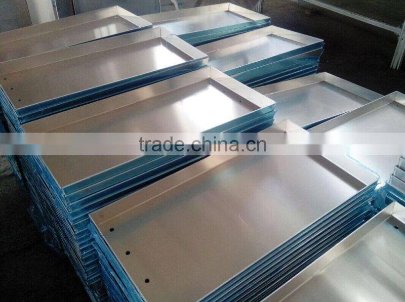 aluminum tray,bottom of the freezing box unit, tools for seafood fast frozen processing