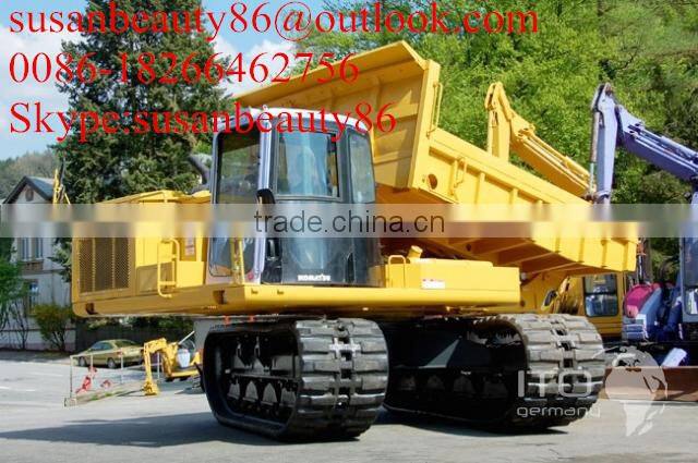 best sellinf EPA 3 engine dumper truck with rotation plate , truck dumper