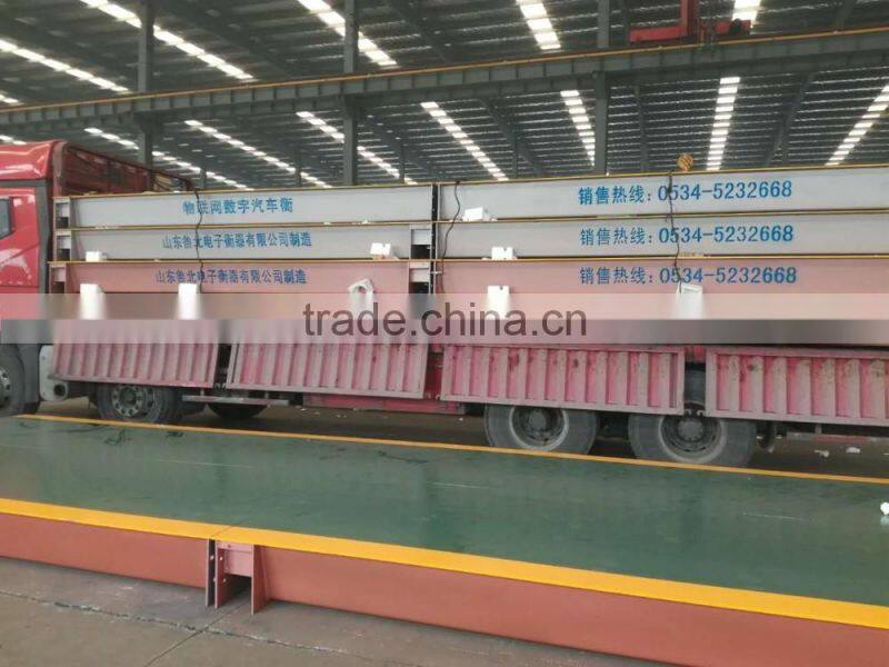 200ton weighbridge 3x18m platform truck scale direct from Chinese truck scale factory