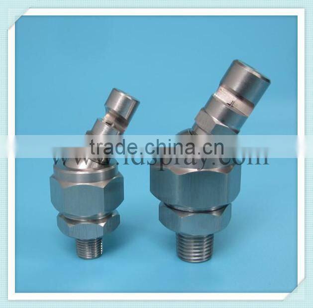 Flooding flat fan cooling nozzles for air and steam applications