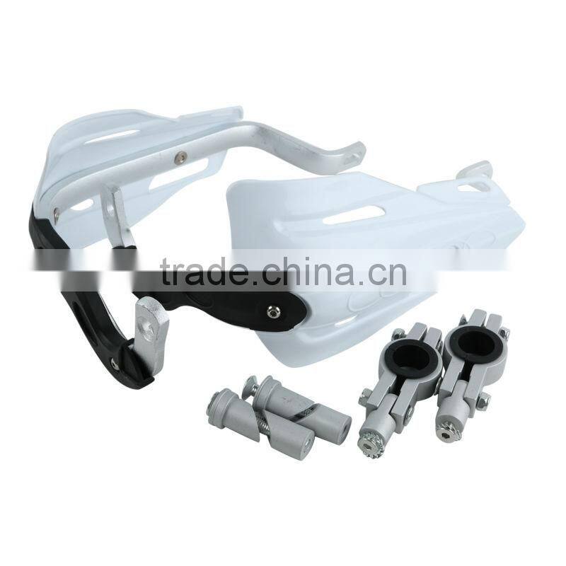 For Honda Kawasaki Yamaha Dirt KTM MX ATV New White 7/8" Handguards Hand Guards