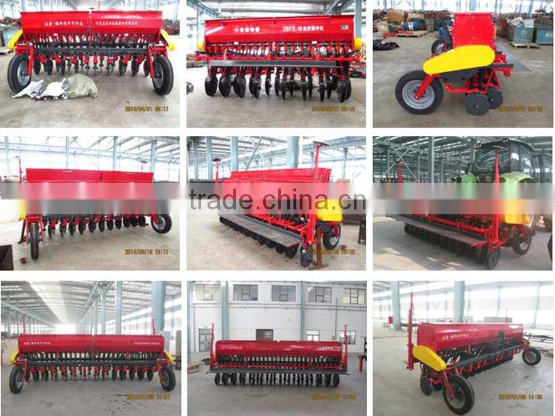 4 wheel tractor drill seeder