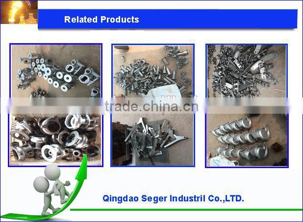 SS316 stainless steel investment casting valve fitting