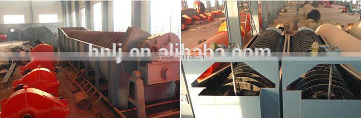 Spiral classifier/screw classifier for gold mining plant
