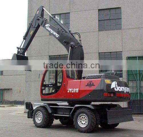 0.9m3 wheel excavator JYL210E