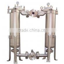 Duplex basket type filter/vertical filter