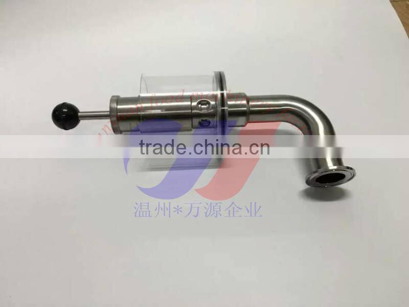 stainless steel sampling valve for beer fermenter