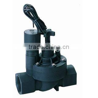 1'inch latch high direct acting solenoid plastic swimming pool accessory water valve