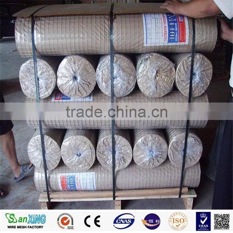 PVC Plastic coated welded wire mesh for making crab trap