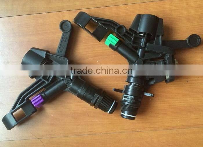 3/4" full or partial circle adjustable sprinkler irrigation system for garden watering