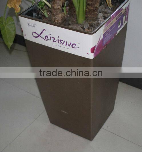 tall vase,large square flowerpot,home & garden decoration