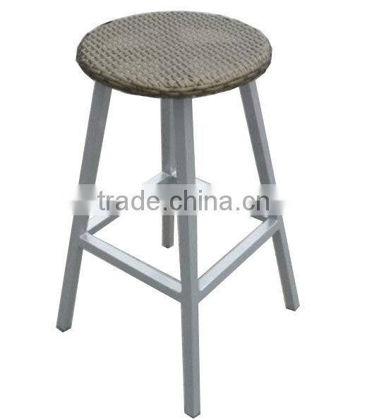Outdoor furniture rattan round bar chair