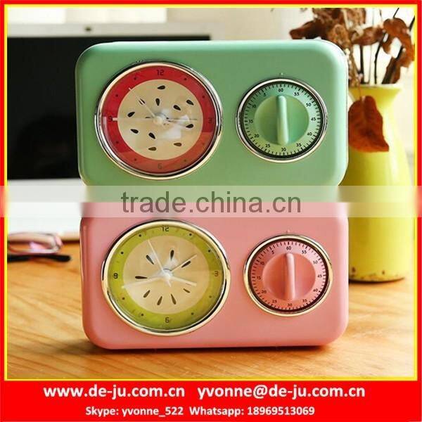 Transparent Micky Head Sublimation Clock