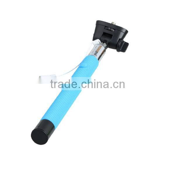 Hot selling Best Quality Factory Bluetooth Selfie Stick, extendable selfie stick