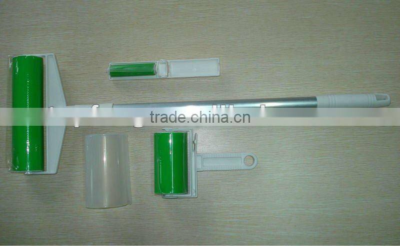 Washable/Reuseable for Carpets, travel, Pet Hair Remover Schticky 3 Piece Lint Roller