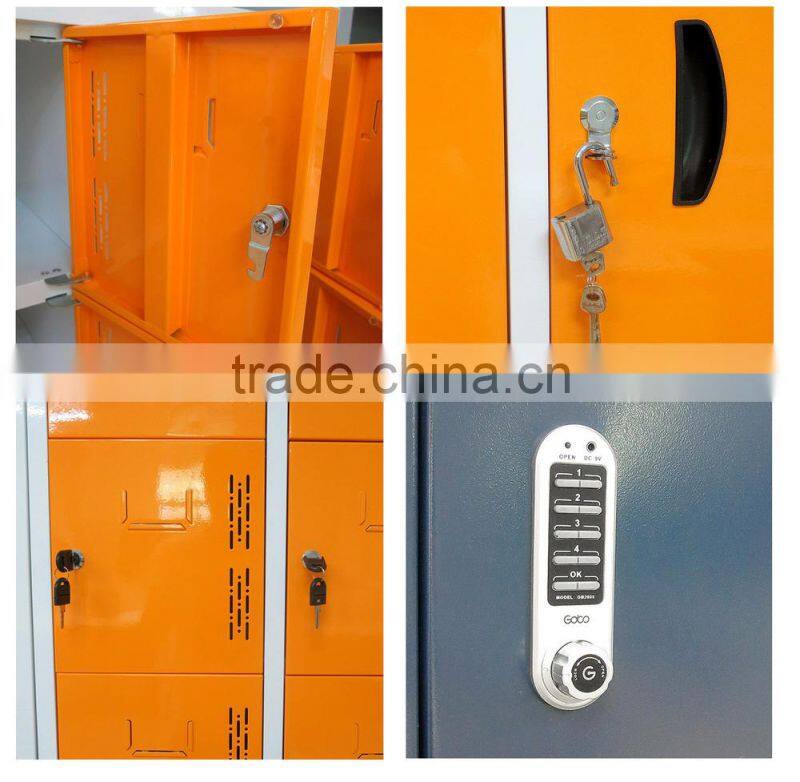 Single door steel locker