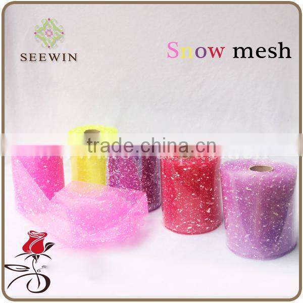 Deco mesh wedding arch/flower or gift ribbon mesh