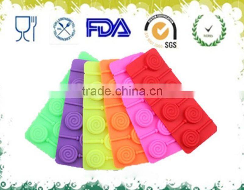 Silicone Tray Pop Cake Stick Mould Lollipop Party Cupcake Baking Mold