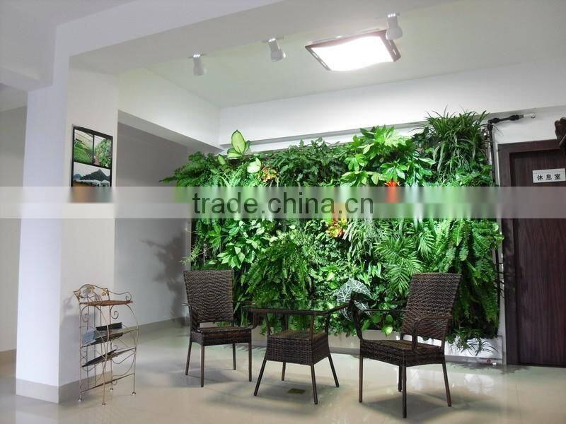 Factory wholesale artificial grass wall uv resist artificial living plant moss wall