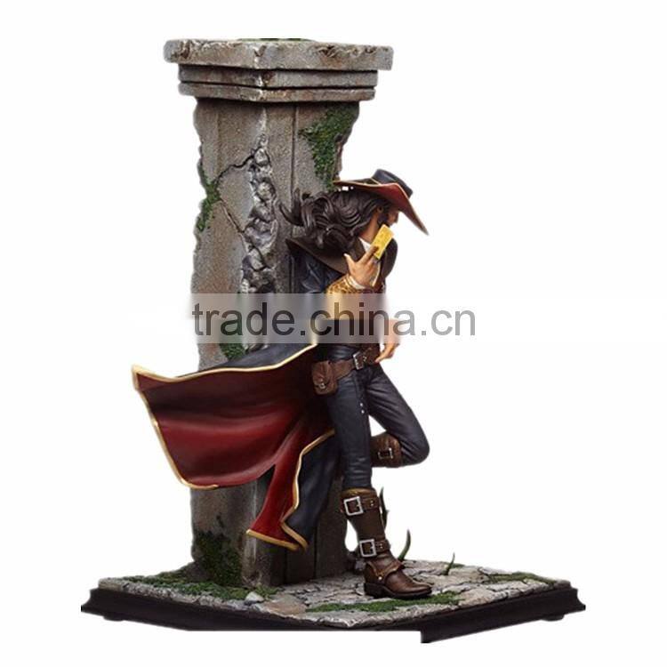 Hot LOL league of legends game figure Twisted Fate statue