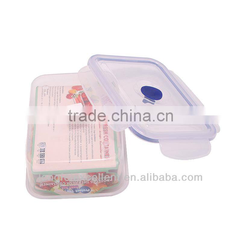 Hot sale china new product container box plastic tin