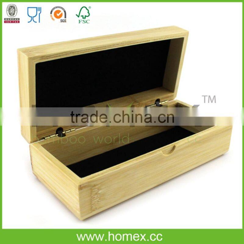 Bamboo Sunglasses Case/Glasses Box/Homex_FSC/BSCI Factory