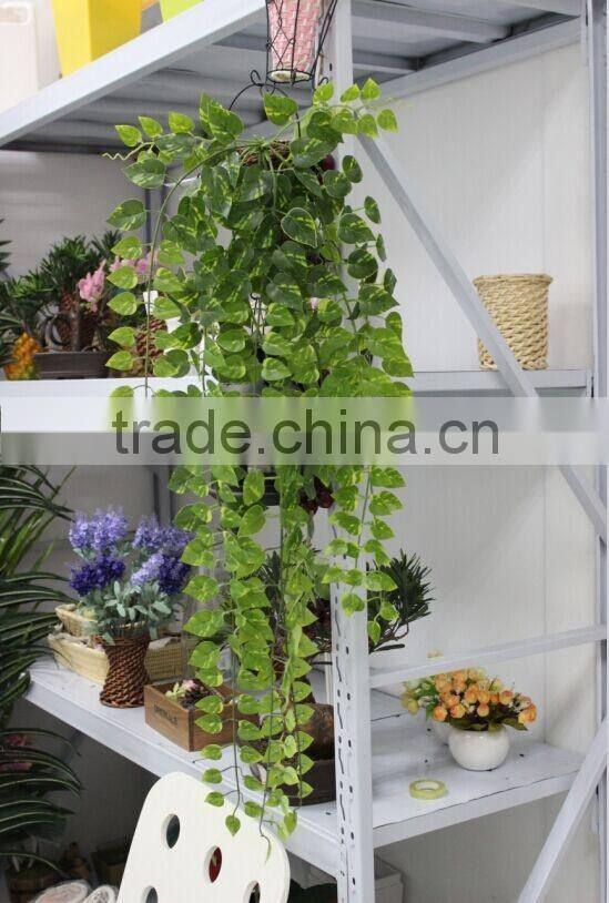 PE artificial hanging vines for restaurant decoration
