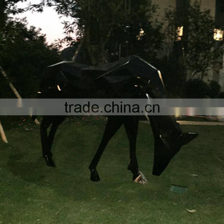 FRP horse sculpture statue