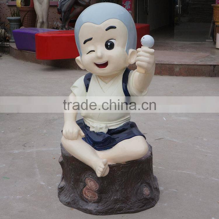 FRP cartoon sculpture