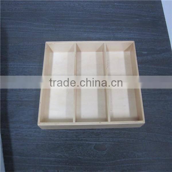 cheap unfinished hand painted wood tray