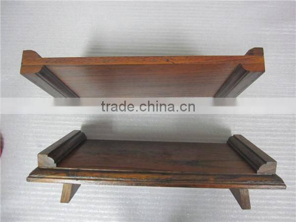 American retro leisure solid wood coffee tea table