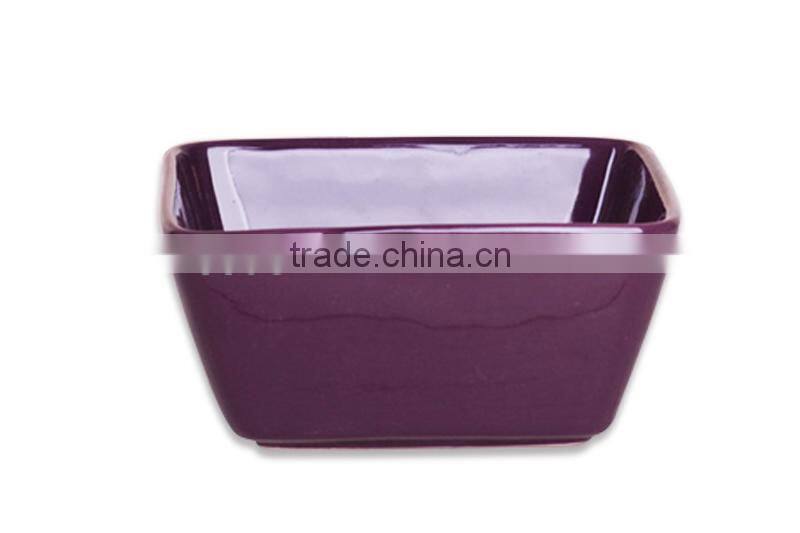 ceramic square noodle bowl