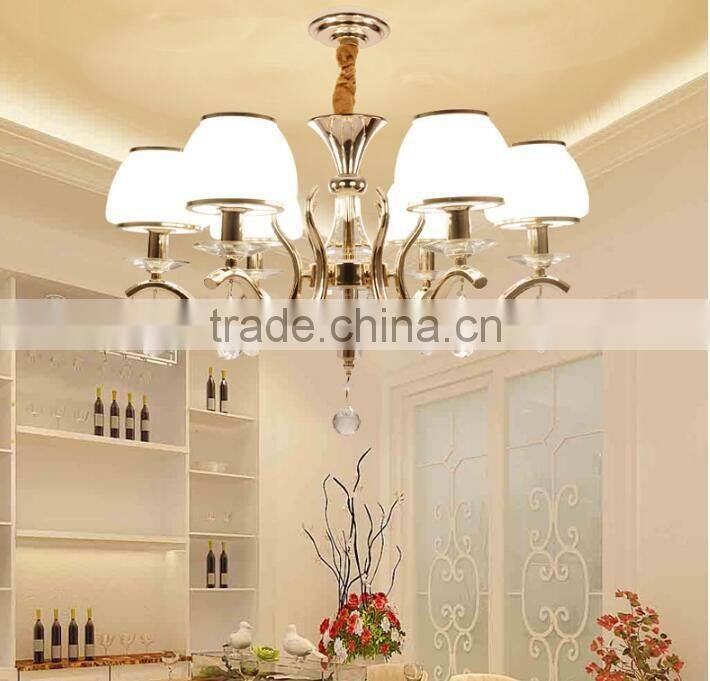 M966 Momoda elegant European Crystal modern living room bedroom lighting chandelier pendant lamp