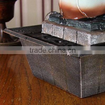 Meditation LED Lights Tabletop Water Fountain