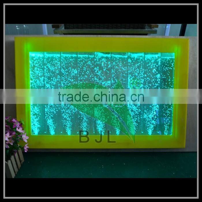 colourful led bubble wall mounted with frame