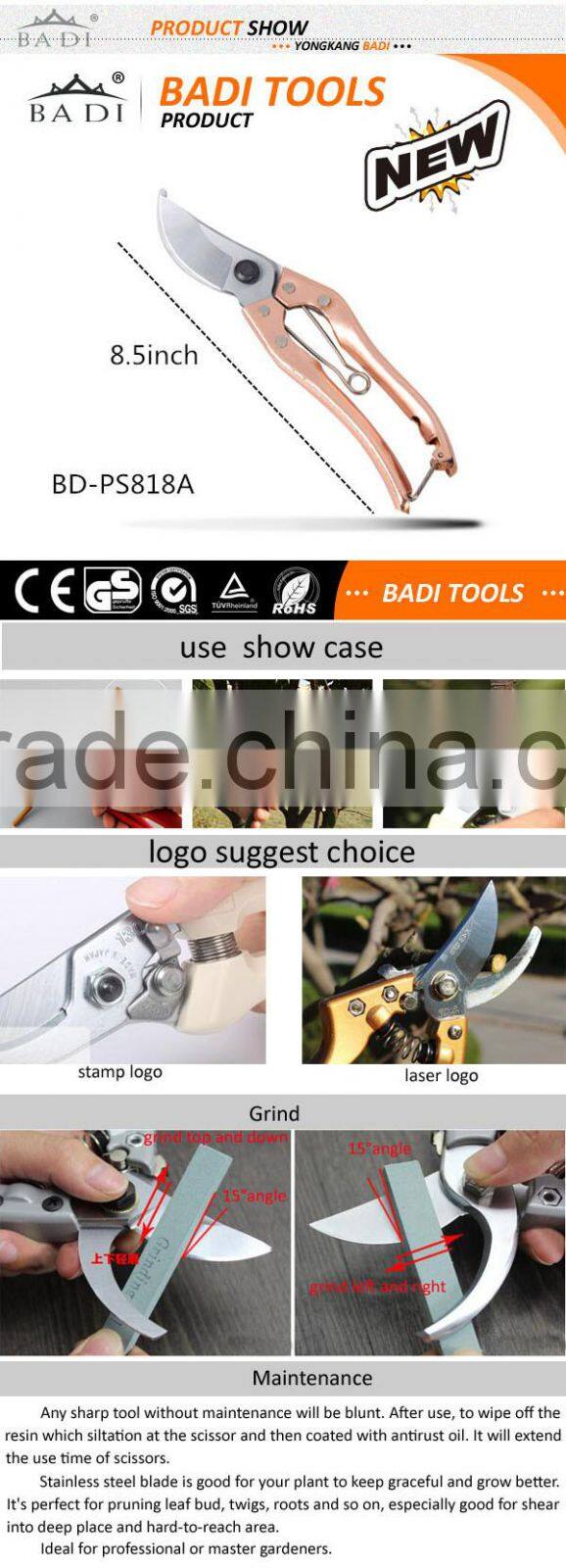 8-inch Garden Hand Pruners from yongkang China