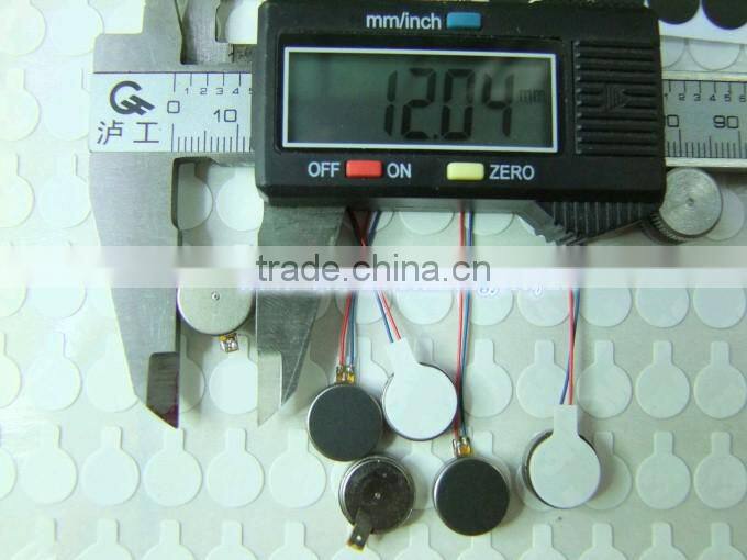 Kind shooting 12*3.4mm Phone vibrator 12mm Phone shock sub Phone vibration motor 11MM 15MM 25MM 30MM 50MM 60mm wires In stock~