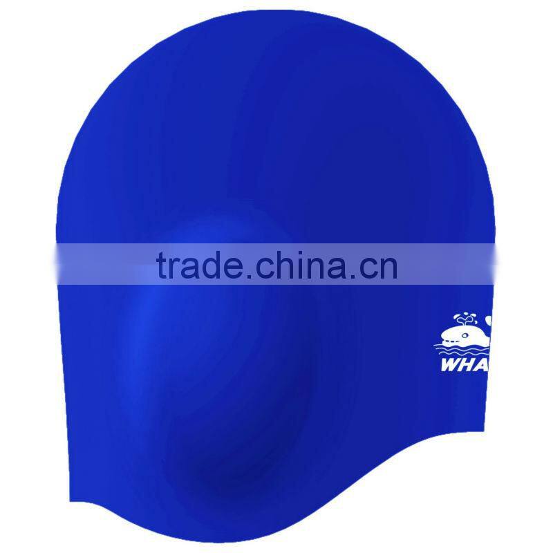 Adult ear guard flexible custom swim caps no minimum(CAP-1701)