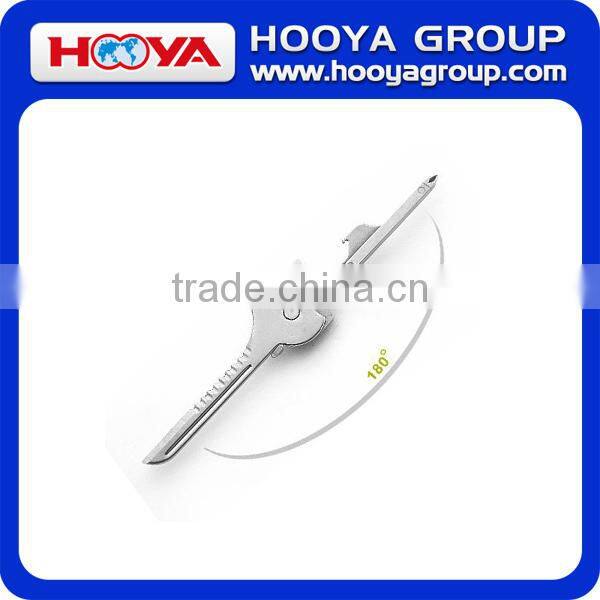 Stainless Steel 6-in-1 Key Ring Multi-Function Key Carry Tool/ Key Knife Tool
