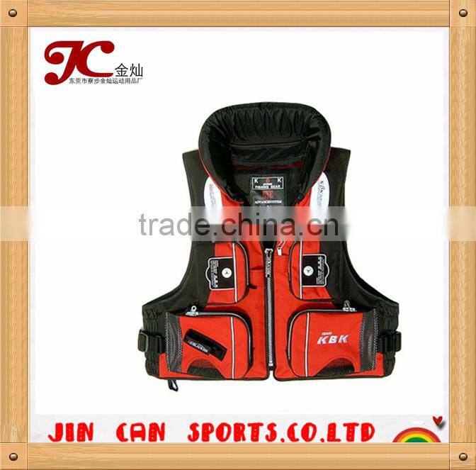 hot sell custom neoprene automatic life jacket foam
