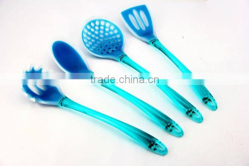 2014 new products 4pc Eco-friendly silicone cookware set FDA standard