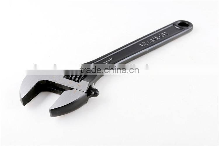 Black Finish Adjustable Wrench and Spanner