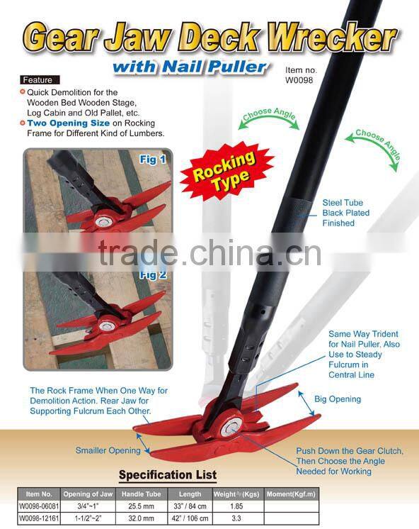 Gear Jaw Deck Wrecker