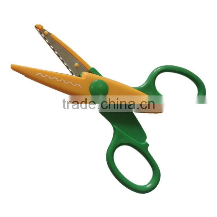 Korean kids fashion design wholesale craft decorative scissors