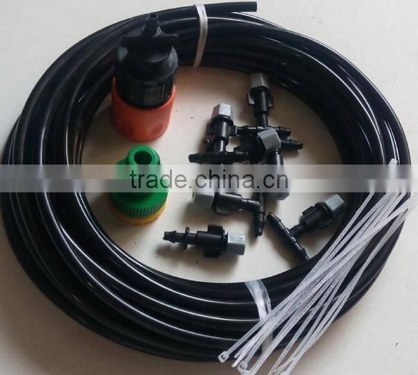 OEM factory price wholesale cheap 10m 10pcs nozzles DIY Water Mist fog Cooling nozzle System