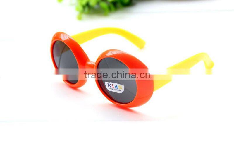 Candy Color Kids Sun Glasses Fashionable Glasses Plastic Cheap Sunglasses