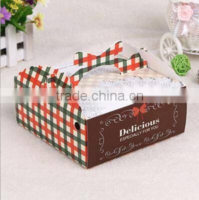 Christmas Cheese Cake Box Pastry Box Mousse Box