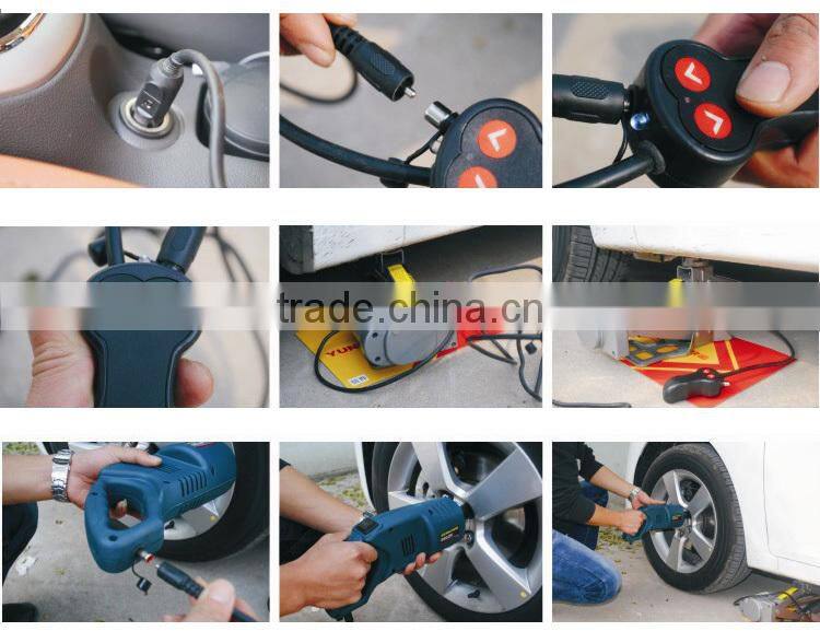 4x4/4wd/offroad universal 12v electric scissor jack wrench/automatic car jack wrench 340N.M