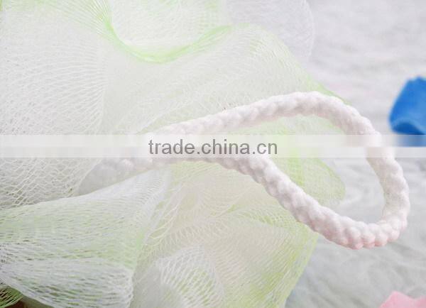 Hot Selling Bath Shower Body Exfoliate Puff Sponge Mesh Net Ball