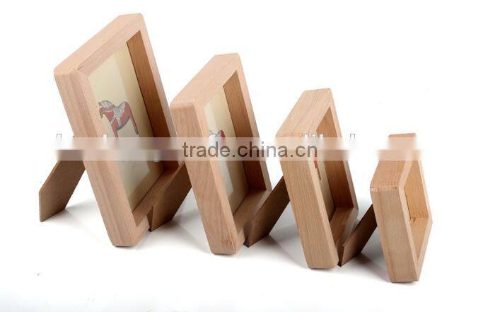 2016 custom Wooden Photo Picture frame hang wall frame